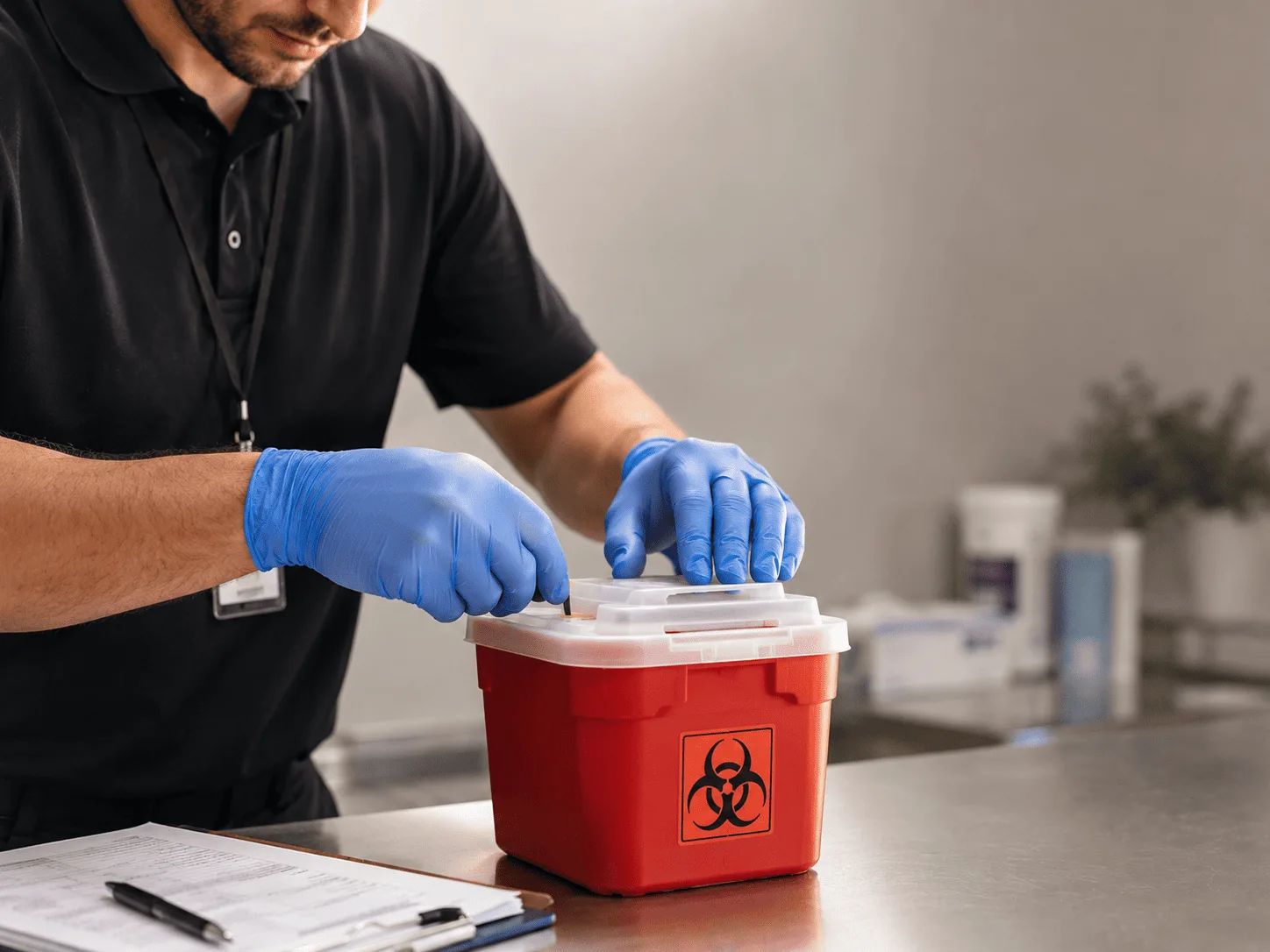 Why choose Sharps Waste Disposal in Ponemah, MN